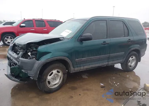 2002 Honda Cr-V Lx from USA, damaged, VIN SHSRD68482U001268